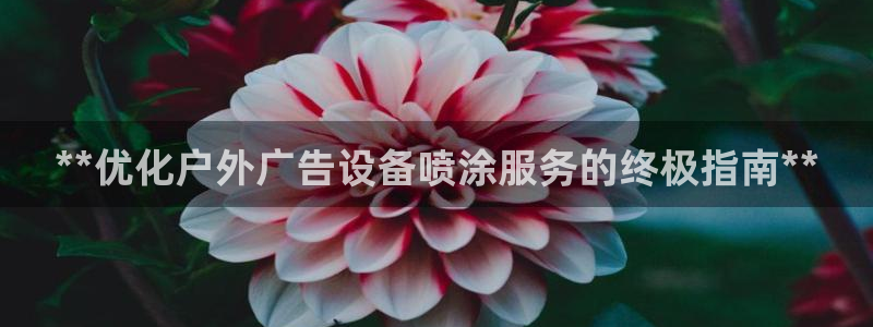 杏宇平台登录步骤是什么：**优化户外广告设备喷涂服务的终极指南**