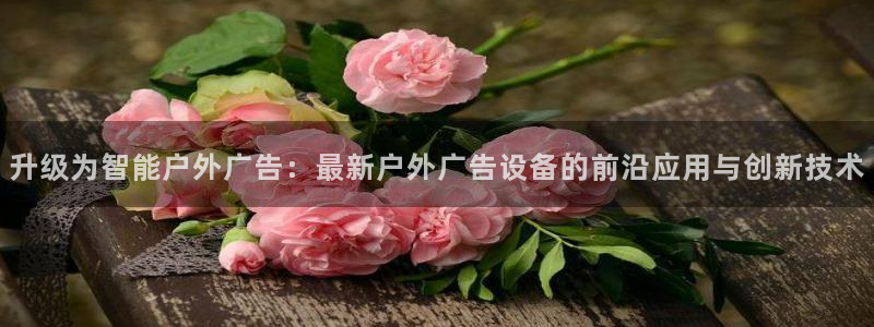 杏宇平台总代理是谁：升级为智能户外广告：
