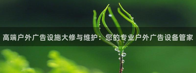 杏宇平台代理多少钱一个月：高端户外广告设