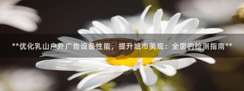 杏宇平台登录步骤：**优化乳山户外广告设