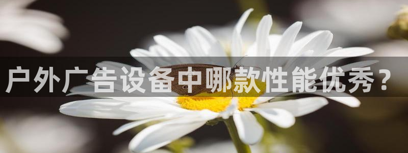 杏宇平台主管：户外广告设备中哪款性能优秀？