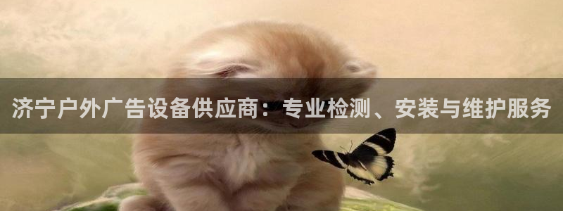 杏宇平台代理多少钱：济宁户外广告设备供应